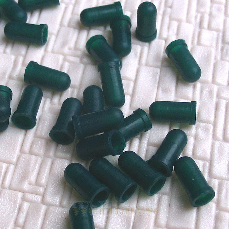 50 pcs Green Caps for Grain of Wheat Bulbs