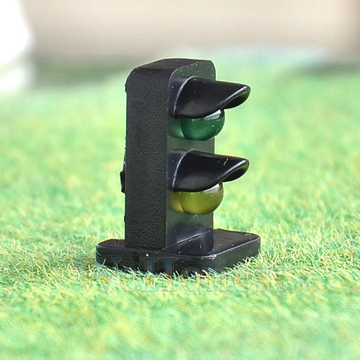 10pcs Signal Heads With 3mm LEDs For Railway Signal HO / OO Scale Parts