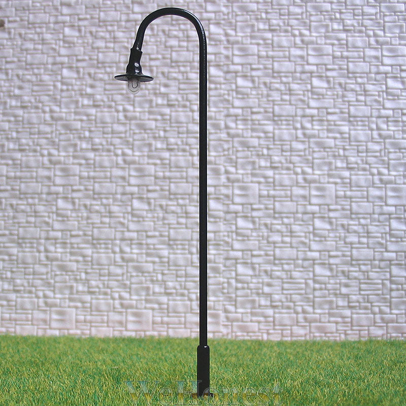 5 pcs O gauge Model Lampposts 12V street lights #R33-O