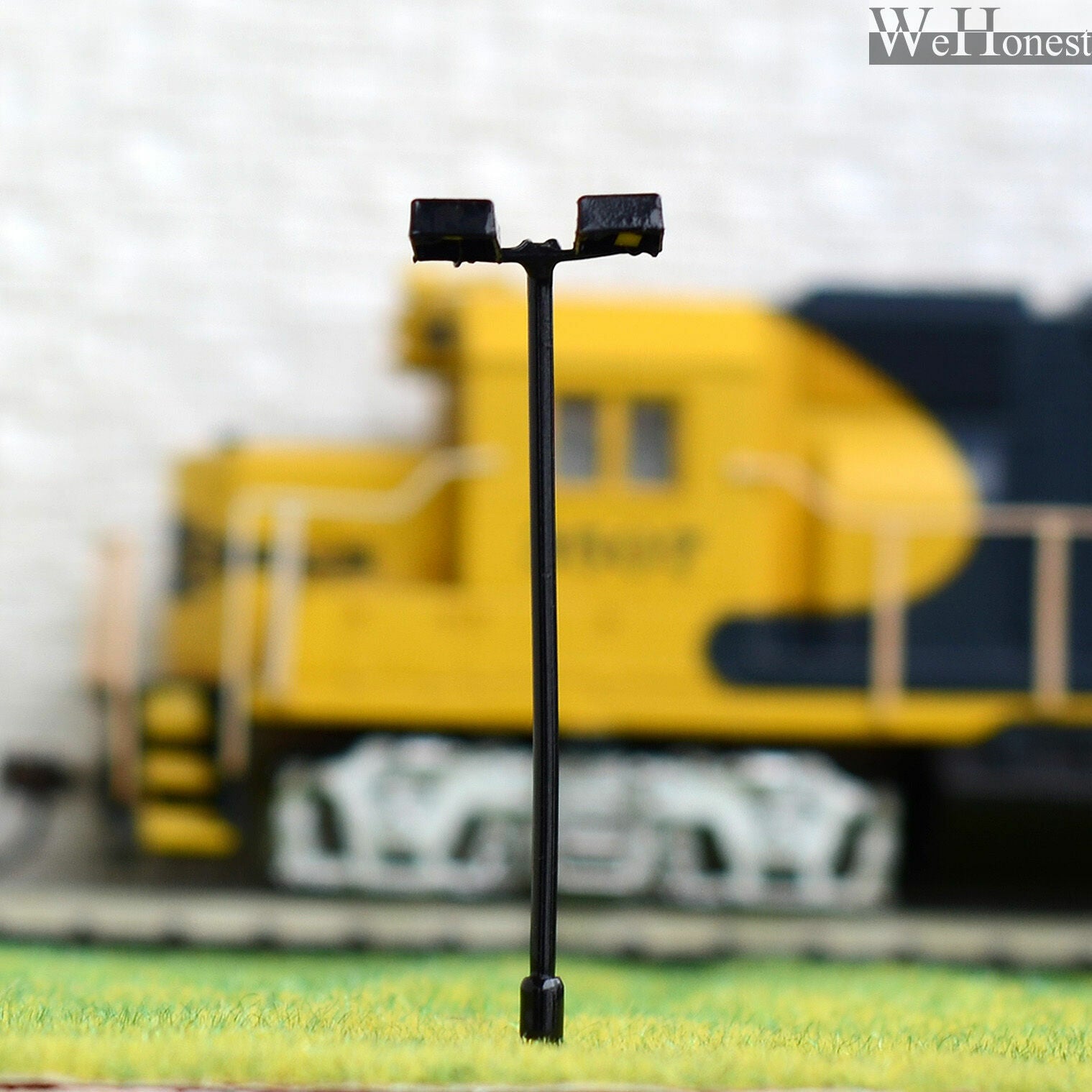 5 x HO scale model railroad lamppost street light LED Made courtyard lamp #046