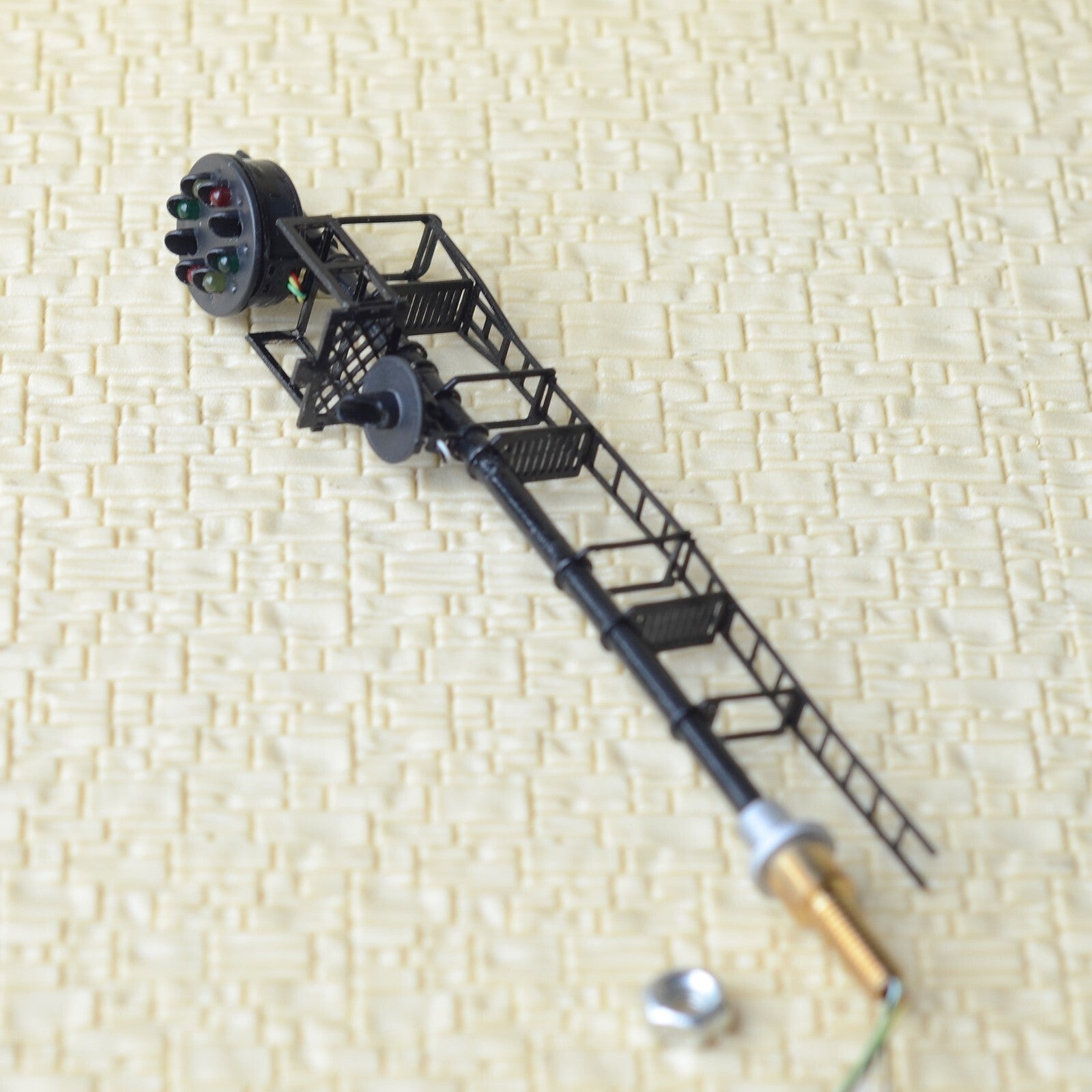 1 x HO scale model railroad B&O CPL color position light signal LED metal #D1B