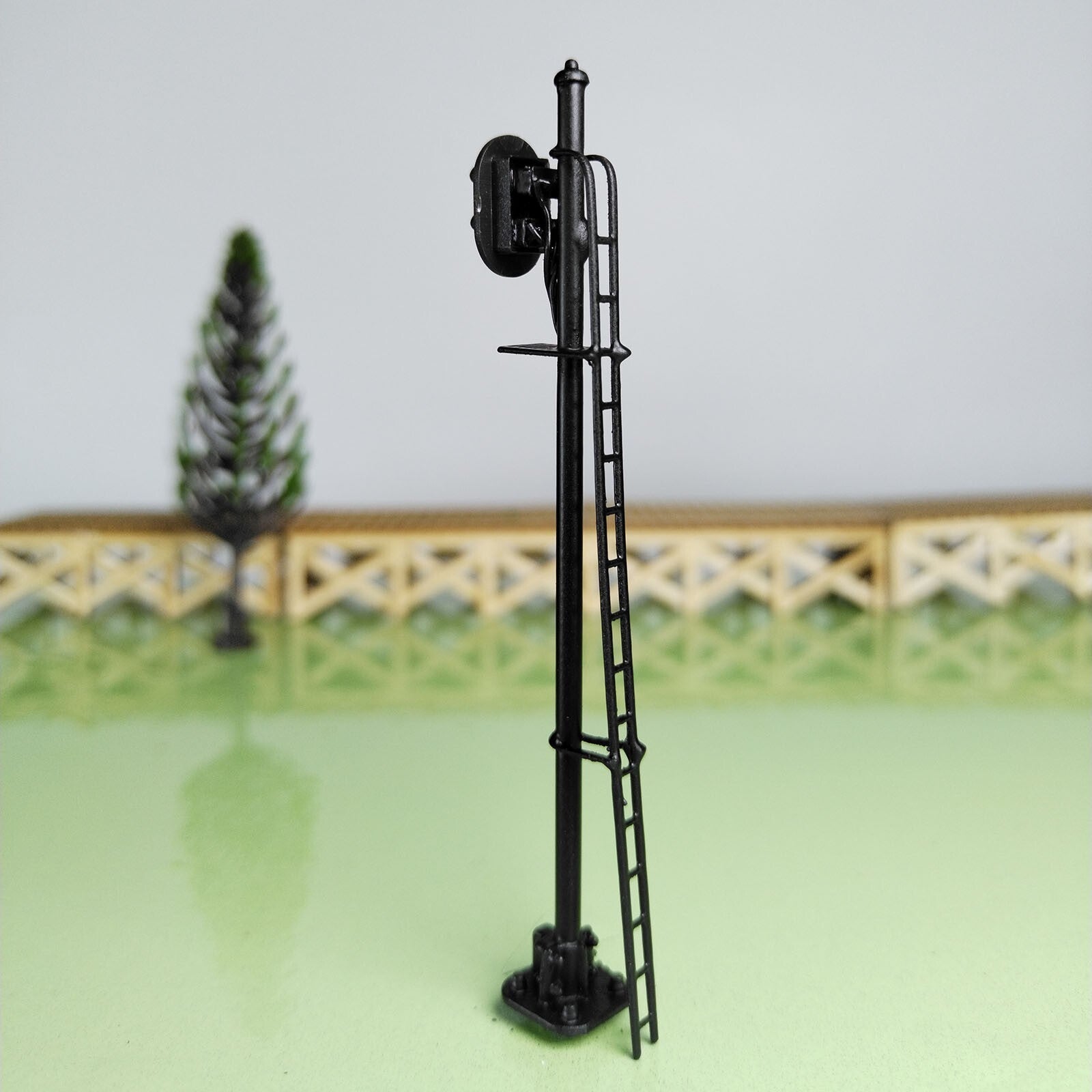 1 x HO scale model railroad 2 aspects block signal LED green/red light #K02SgBK
