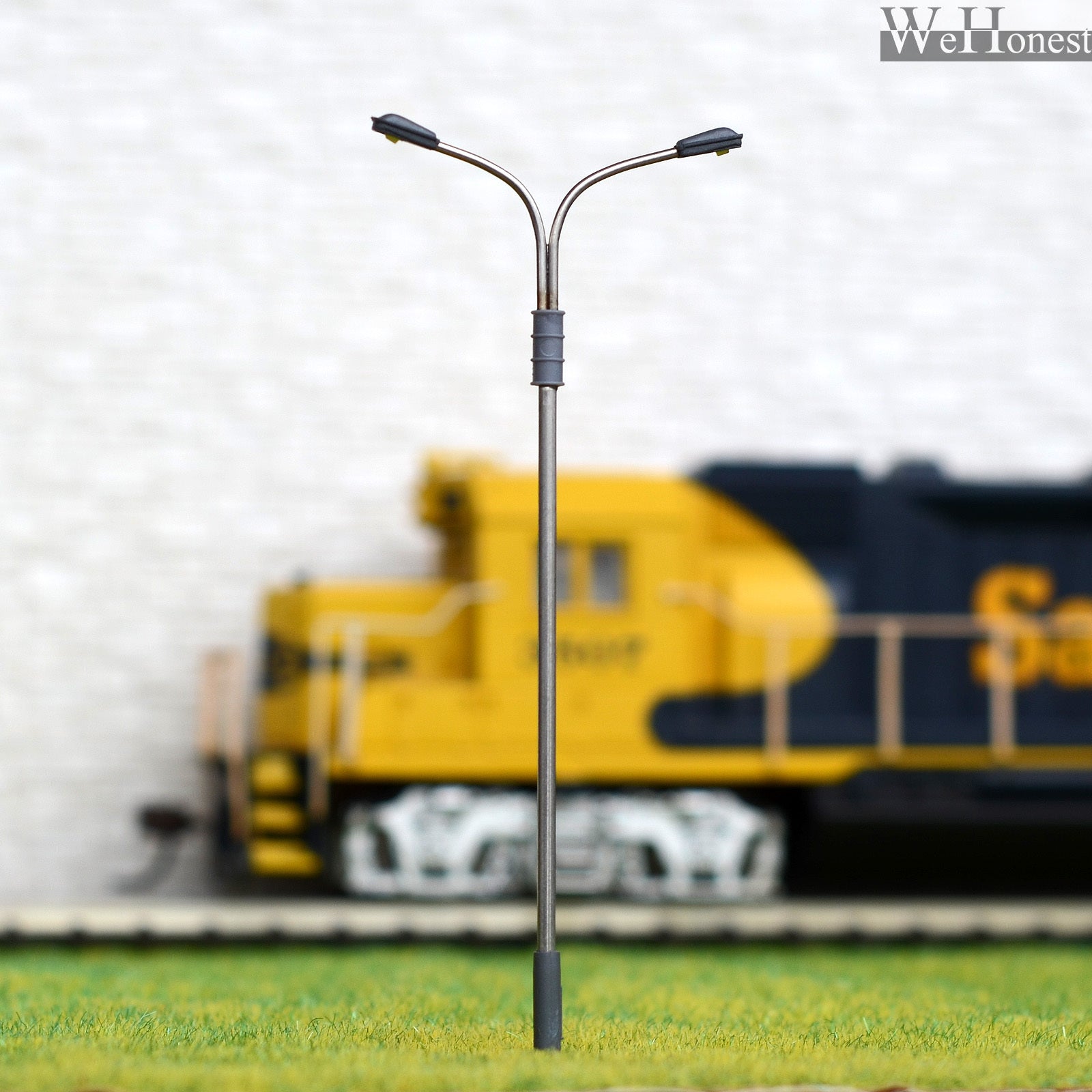 10 x OO / HO Scale Model Train Lamps Railroad Lamp posts Led Street Lights QD95D