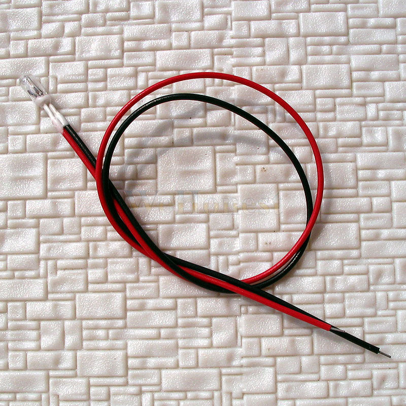 Grain of Wheat = 300 x Clear 12V Mini Bulbs with wires