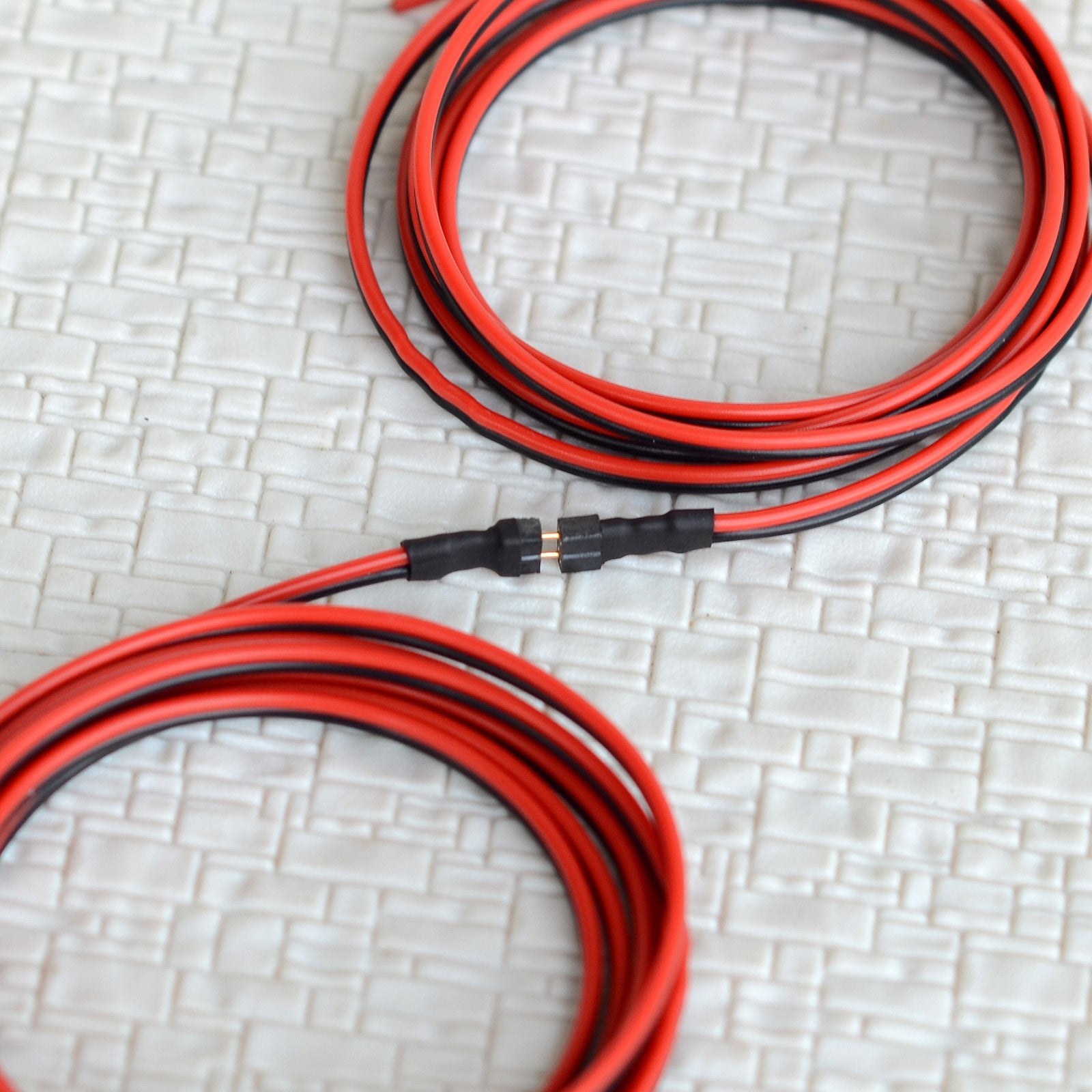 5 pairs 2 Pins mini-plug kits 2.54mm round Micro Decoder 1m Connector, tester