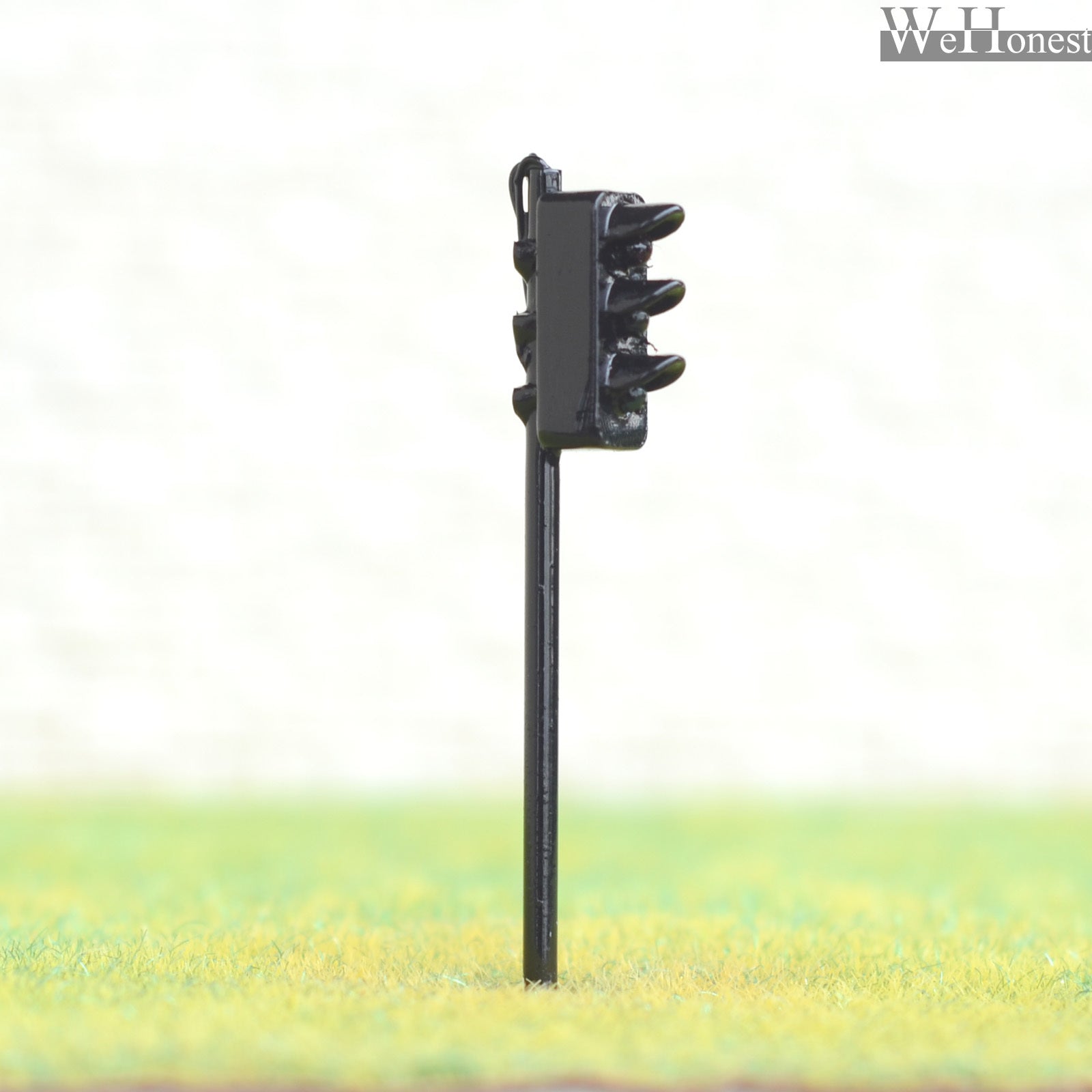 2 x traffic signal light HO OO scale model railroad crossing walk led lamps #BL3