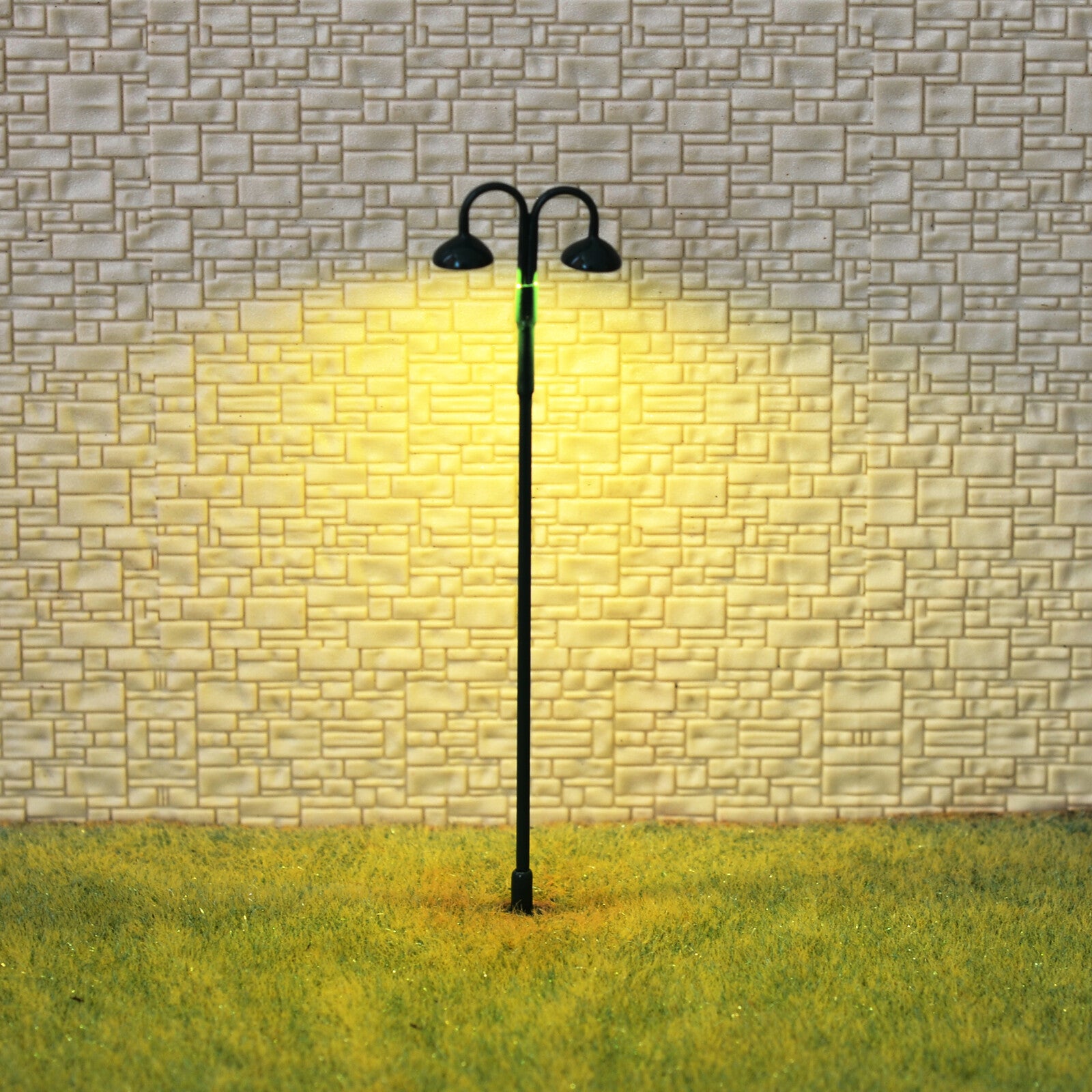 Ho Scale Lghted Lamp Post BNF 10Pcs Model Ralway Tran Model Street - Foto 9