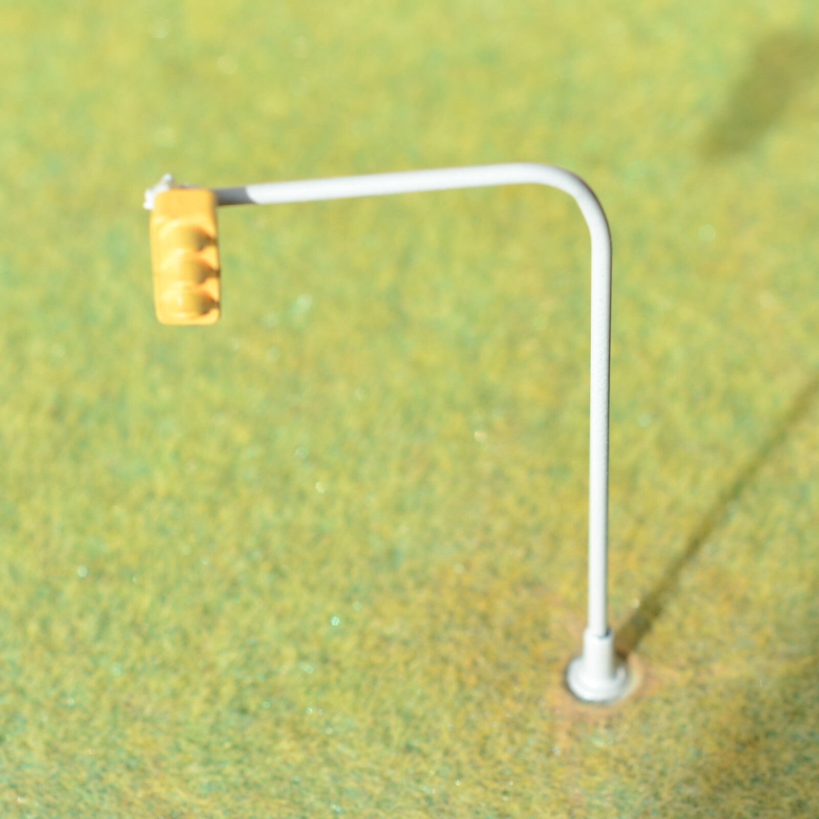 2 x traffic signal light HO OO scale model railroad crossing walk LED lamps #1U