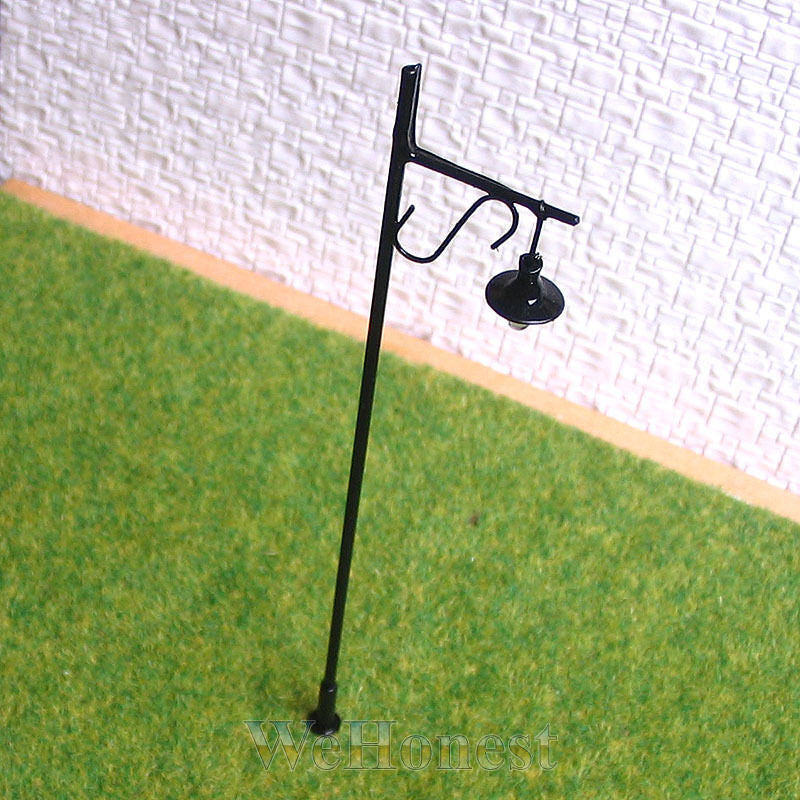5 pcs O scale Model Lamppost 12V layout scene street light Railroad Lamp #R34-O