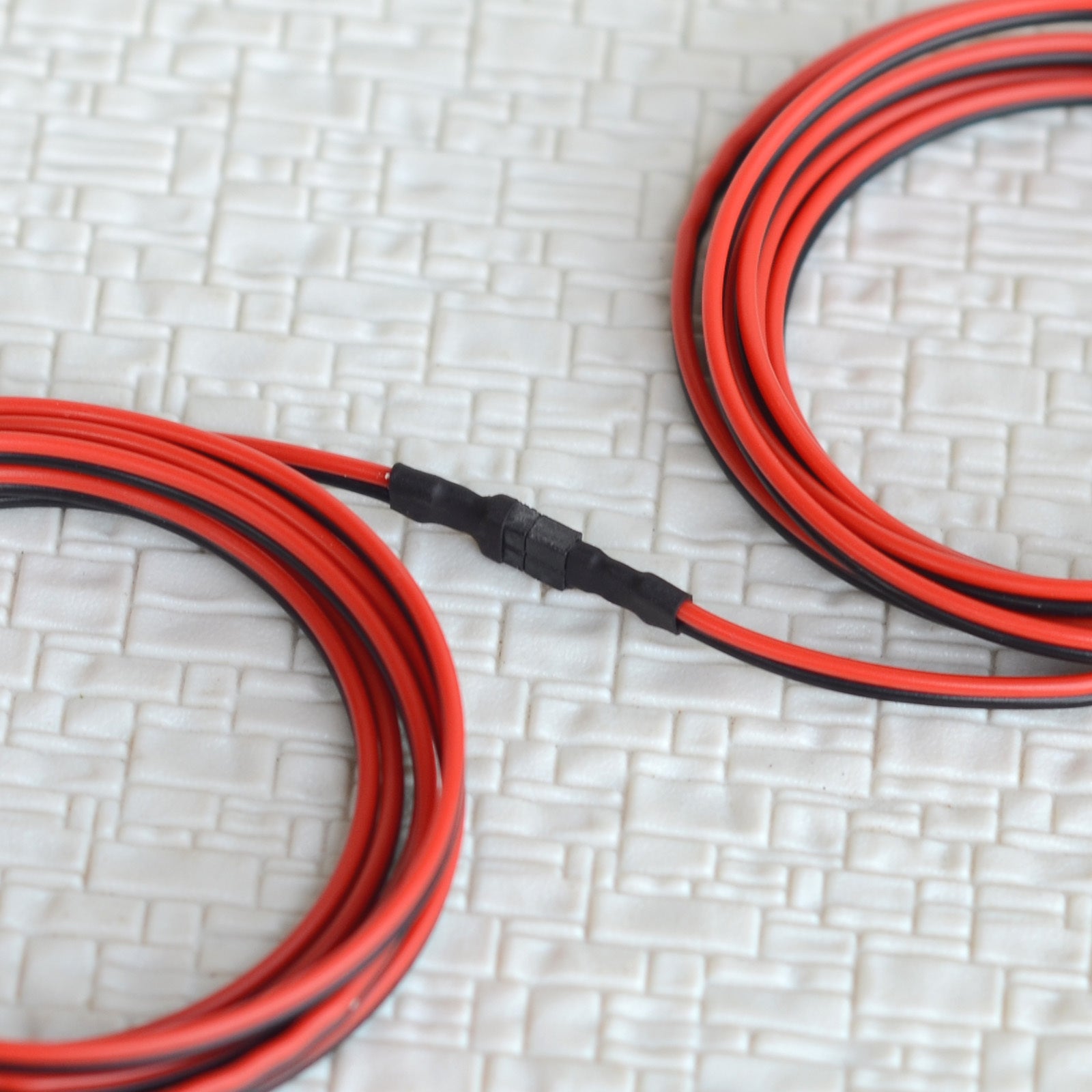 5 pairs 2 Pins mini-plug kits 2.54mm round Micro Decoder 1m Connector, tester