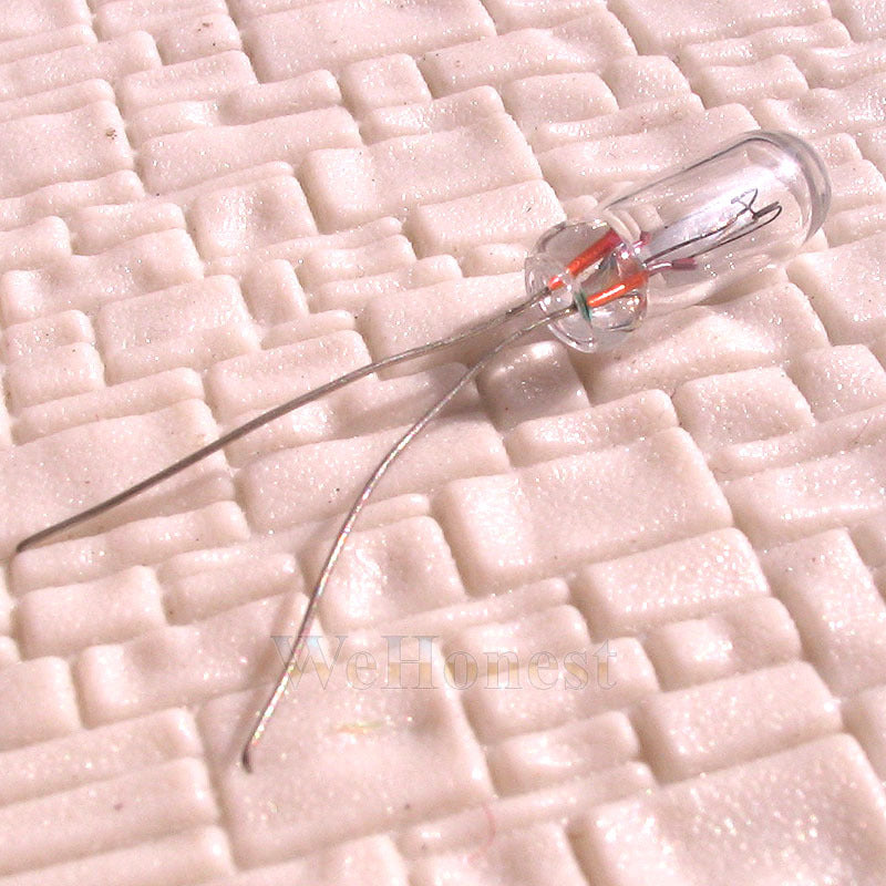 Grain of Wheat bulbs = 100 pcs 5mm Clear 24V Mini Bulbs