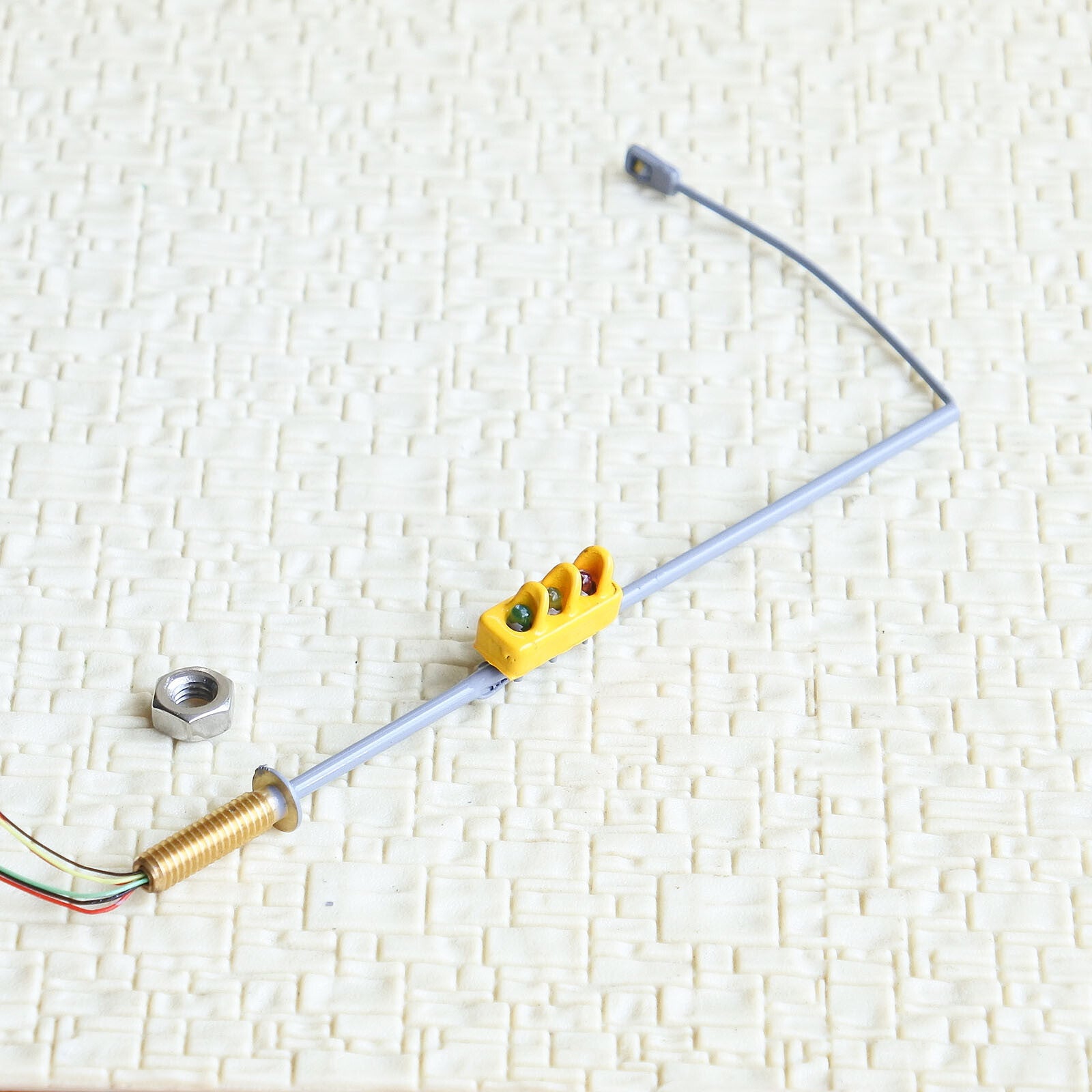 1 x traffic signal with street light HO OO scale model railroad led lamps #corGO