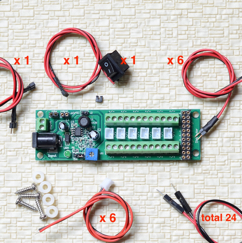 1 x power distribution board self adapt distributor HO N O LED street