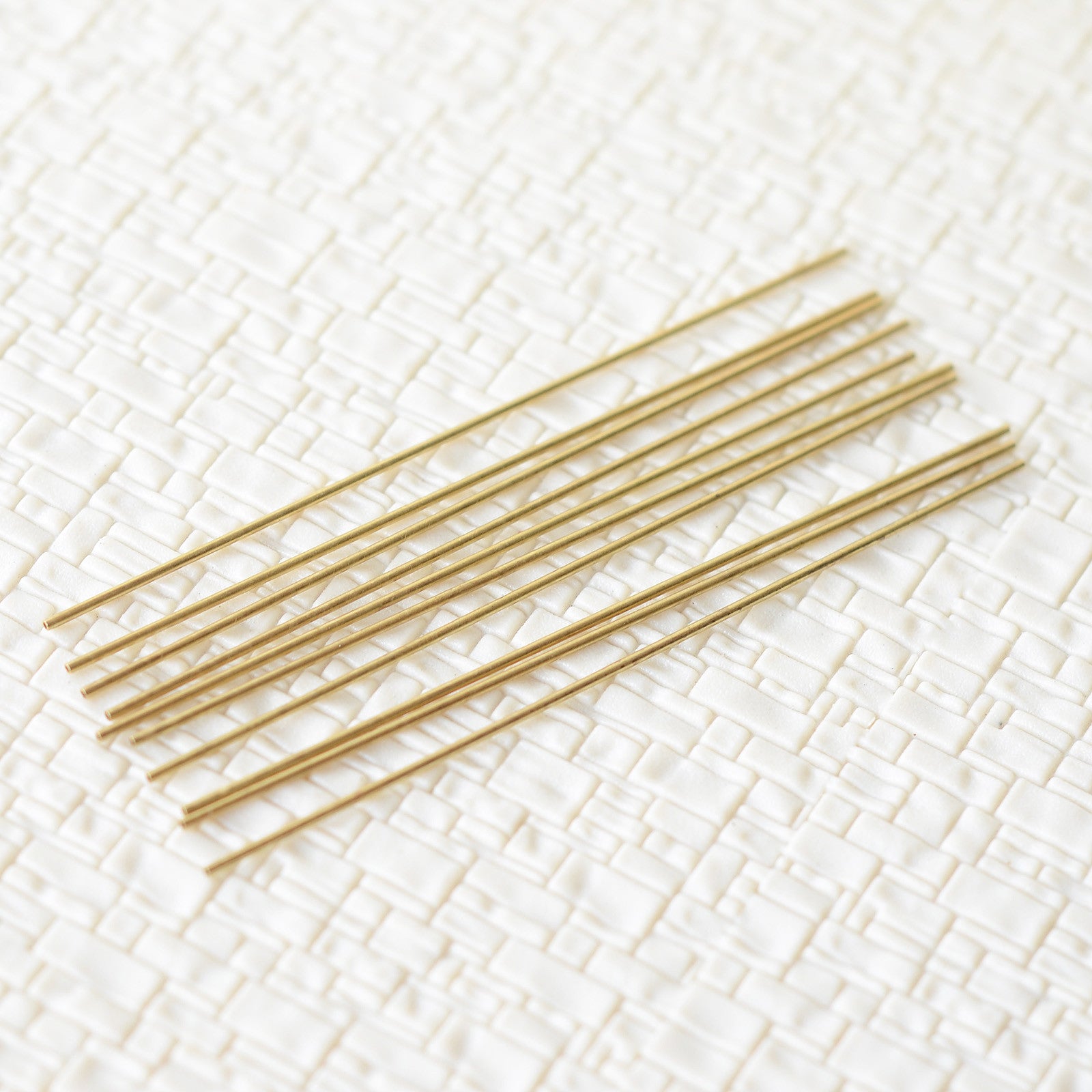 10 x ultra slim Brass Pipe Capillary Copper duct Coppery Tube Φ1.0mm x 80mm