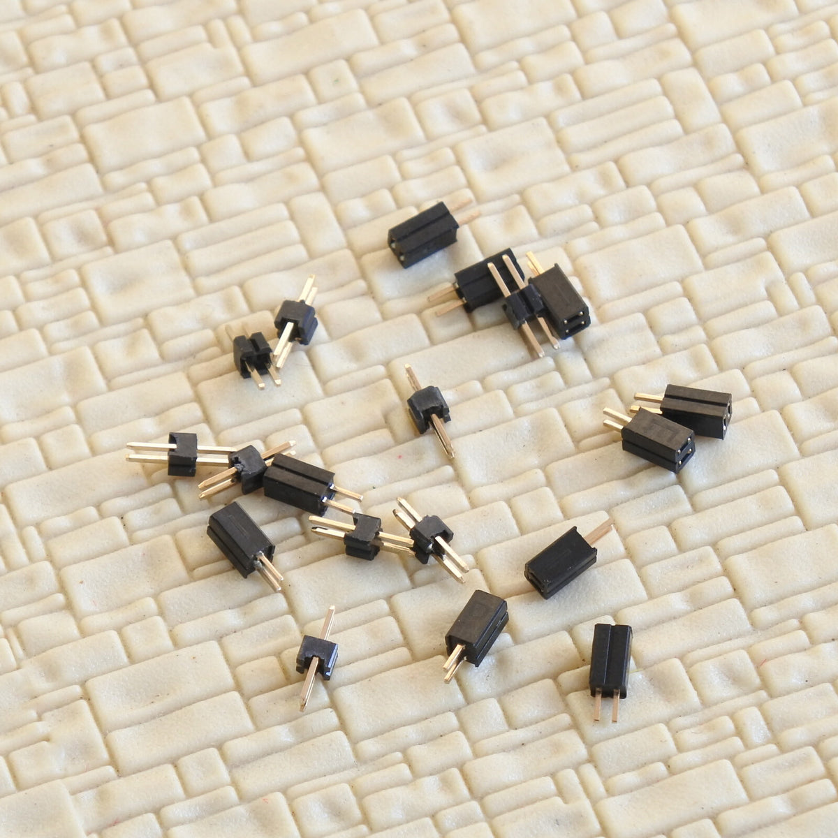 Small Pin Socket 10 pairs combined 2 pins small mini-plug and socket 1.27mm connectors