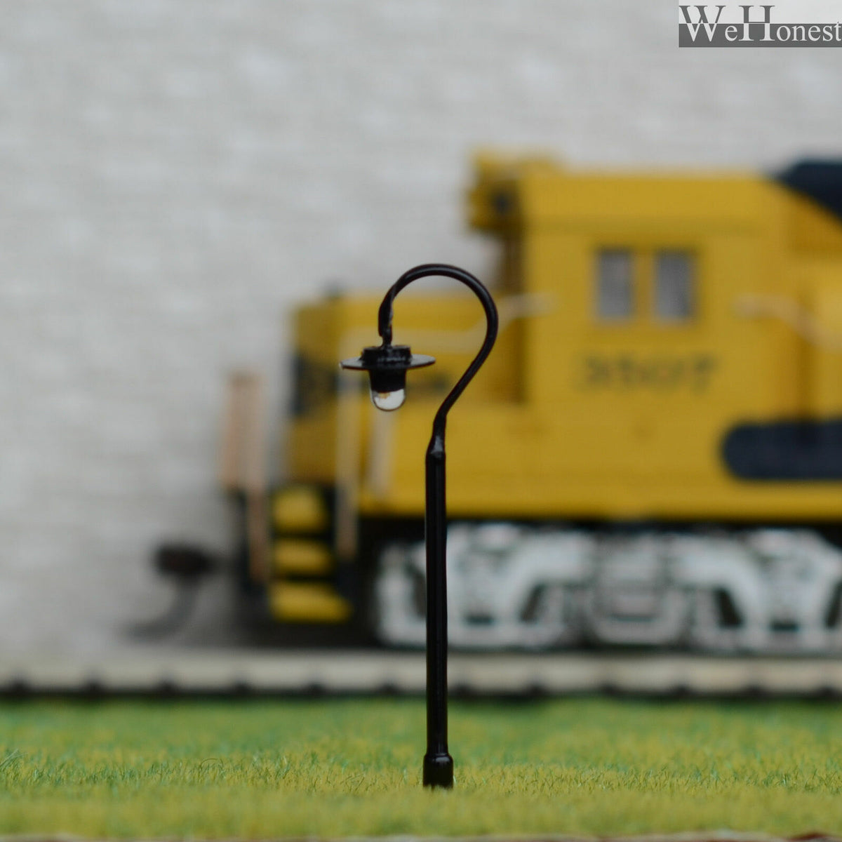 5 x N scale LED street lights model railroad lamp posts garden path la