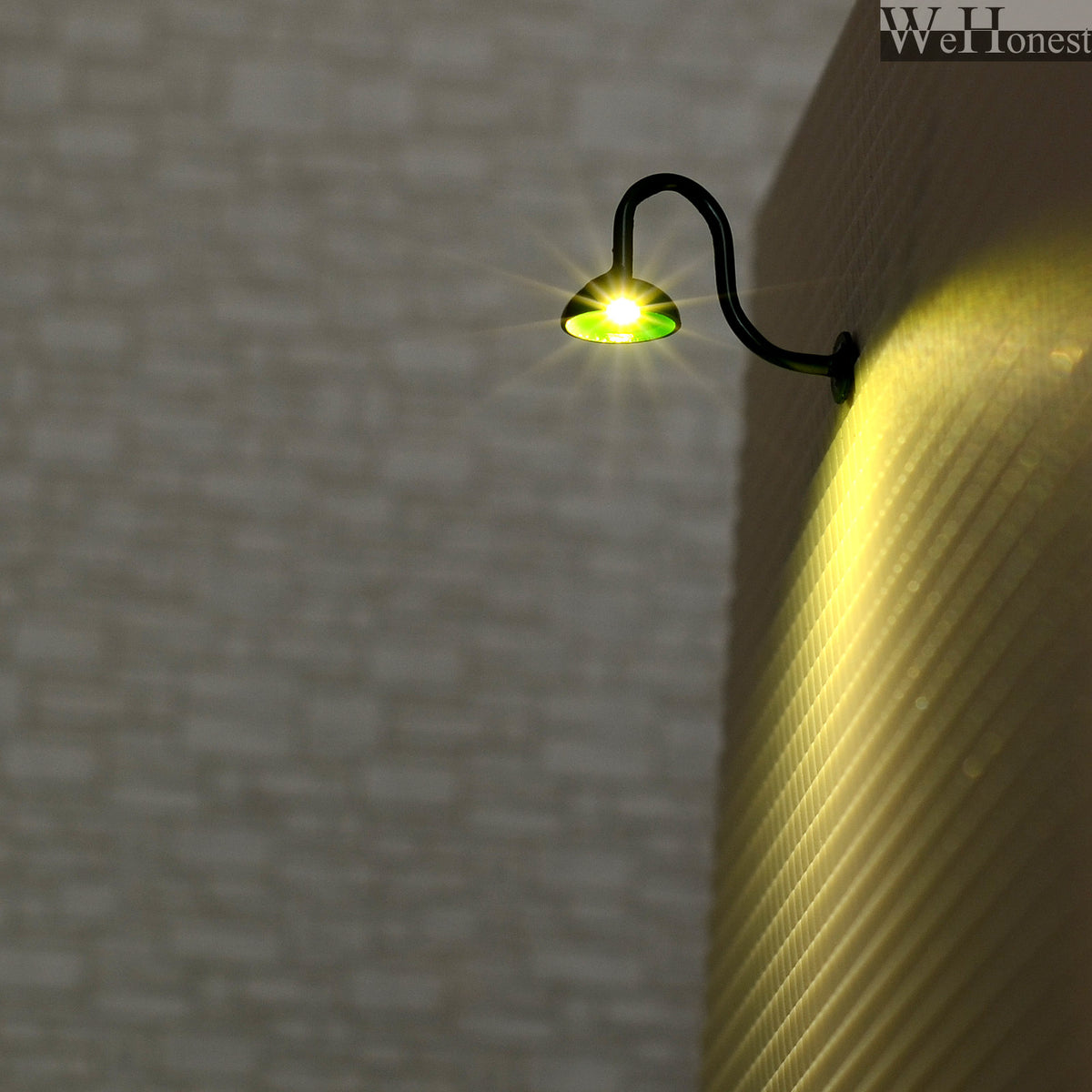 5 x OO / HO scale street bracket light Model wall Lamp posts LED build