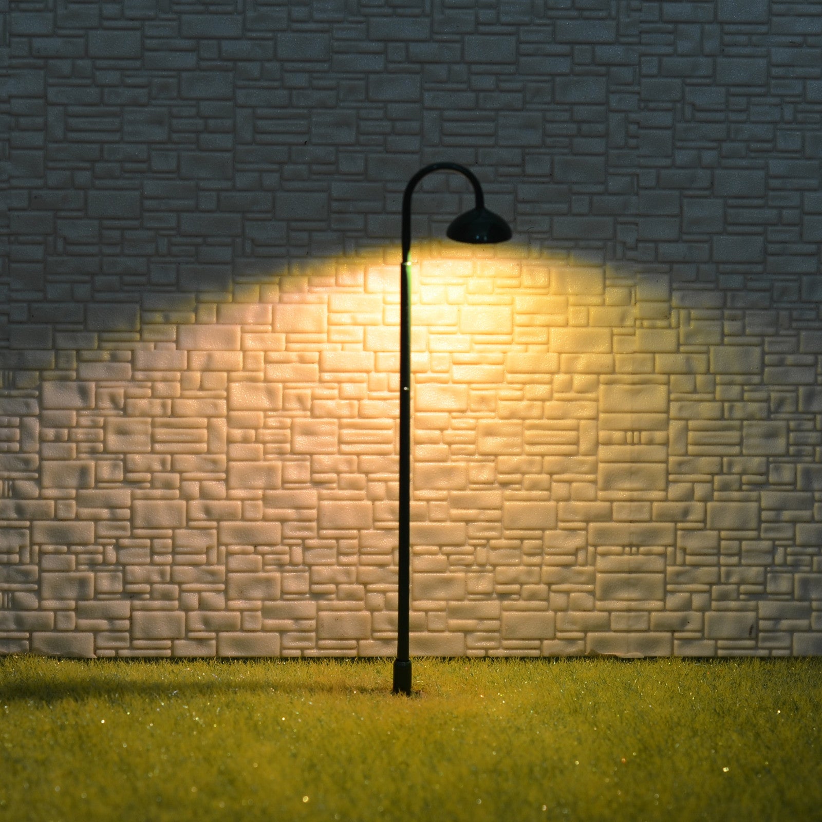 5 x O scale LED station light model train railroad street path lamp post #705sBG