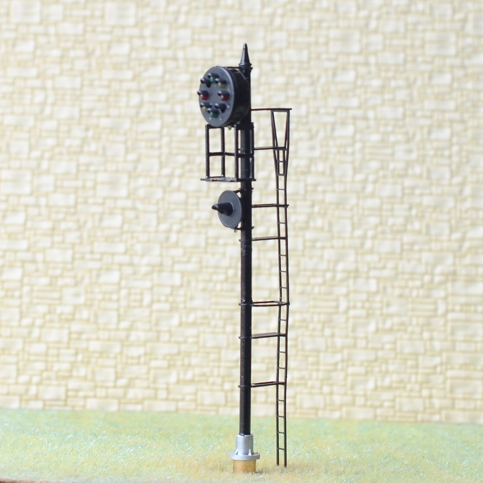 1 x HO scale model railroad B&O CPL color position light signal LED metal #D1B