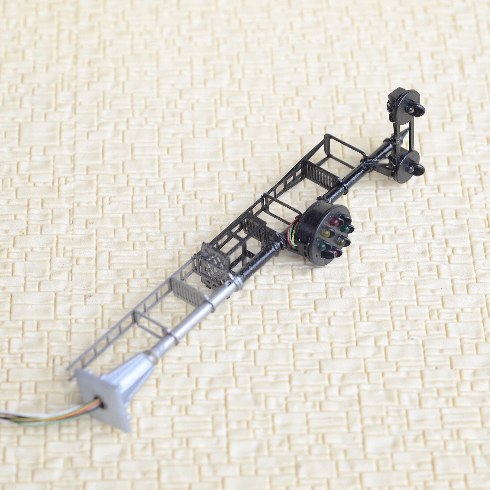 1 x HO scale model railroad CPL signal B&O light 3V LEDs made fine metal  #DU2
