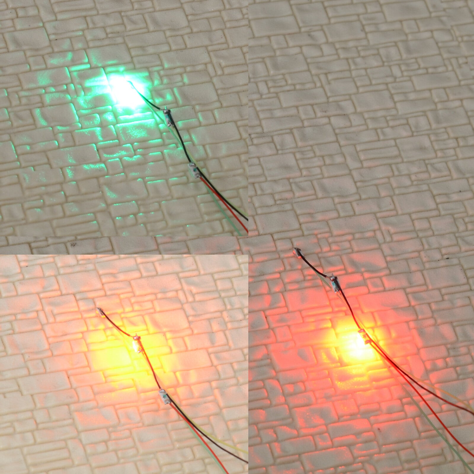 10 x wired SMD LEDs #1530 for type G signal 3-light target signal #3L