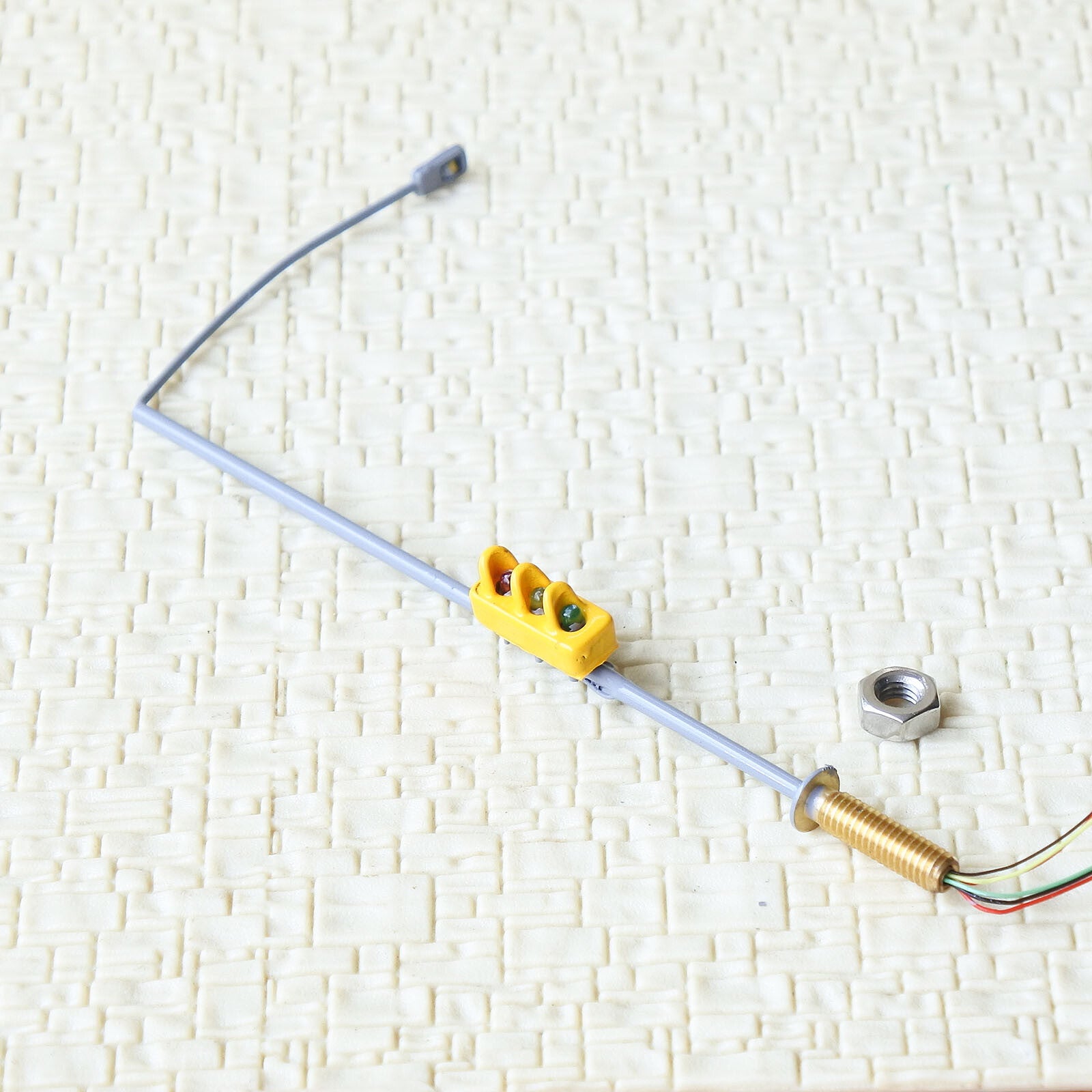 1 x traffic signal with street light HO OO scale model railroad led lamps #colGO