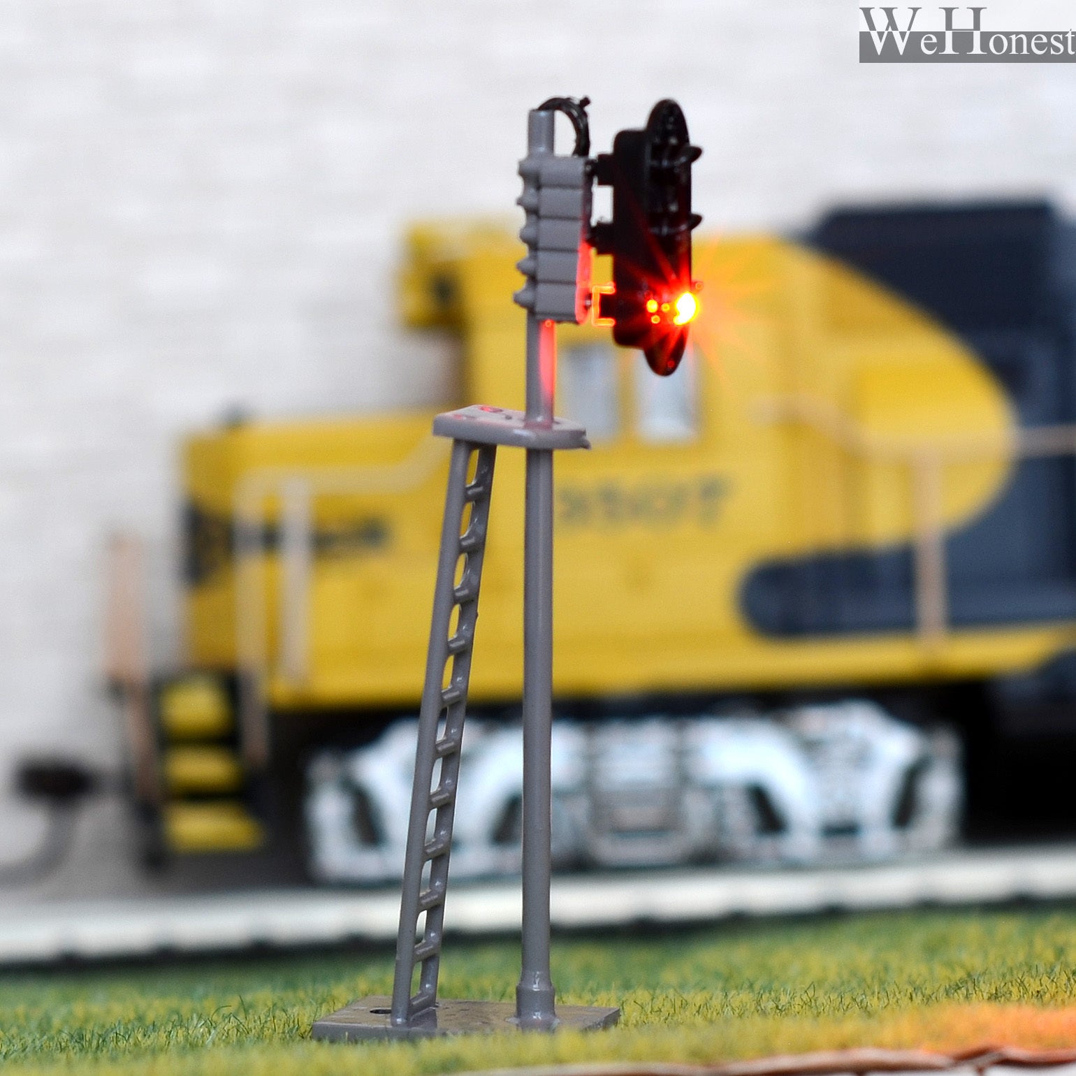 1 x HO Scale Model Railroad Train Signals Lights 3 aspect led Block Signal #G6CM