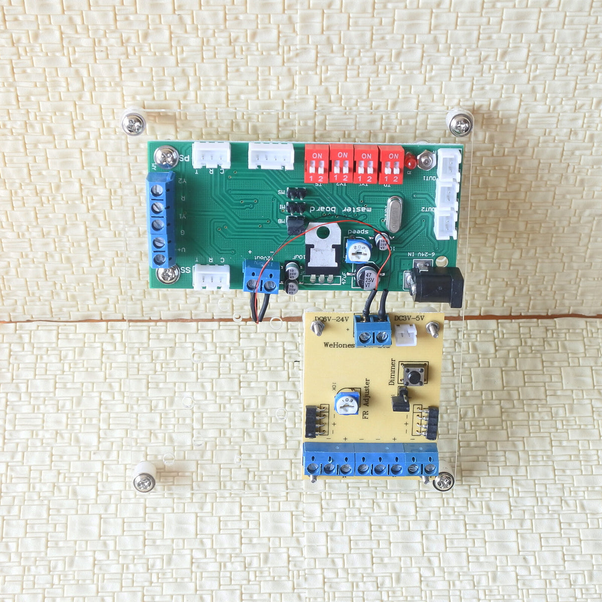 1 set crossing signals + automatic IR sensors controller flash by trai