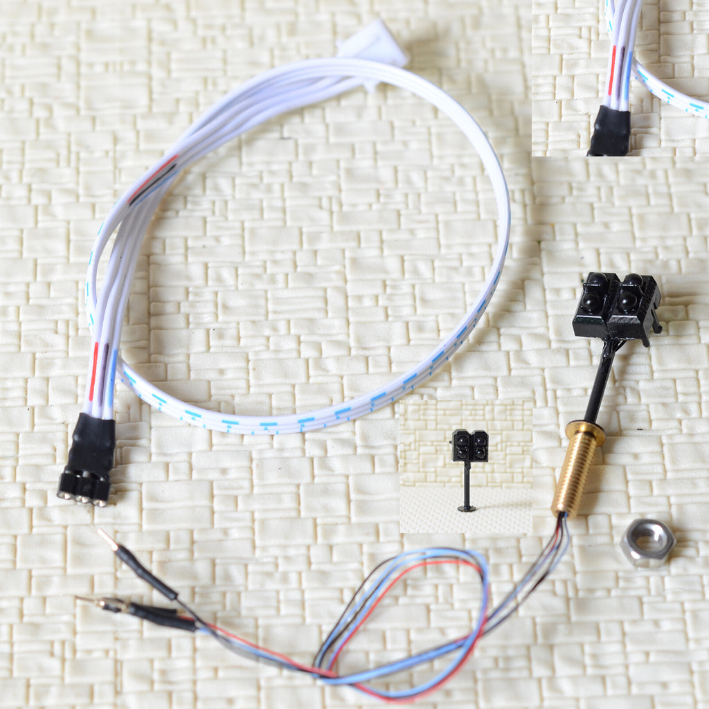 1 x trackside enhenced IR sensors train detector block signal controll