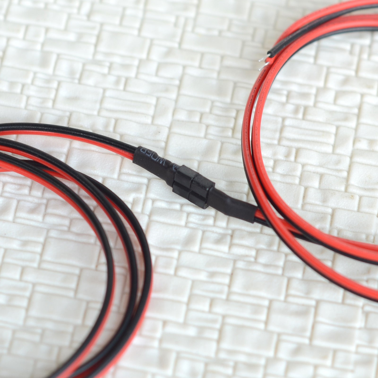 5 pairs 2 Pins mini-plug kits 2.54mm round Micro Decoder 500mm Connector, tester
