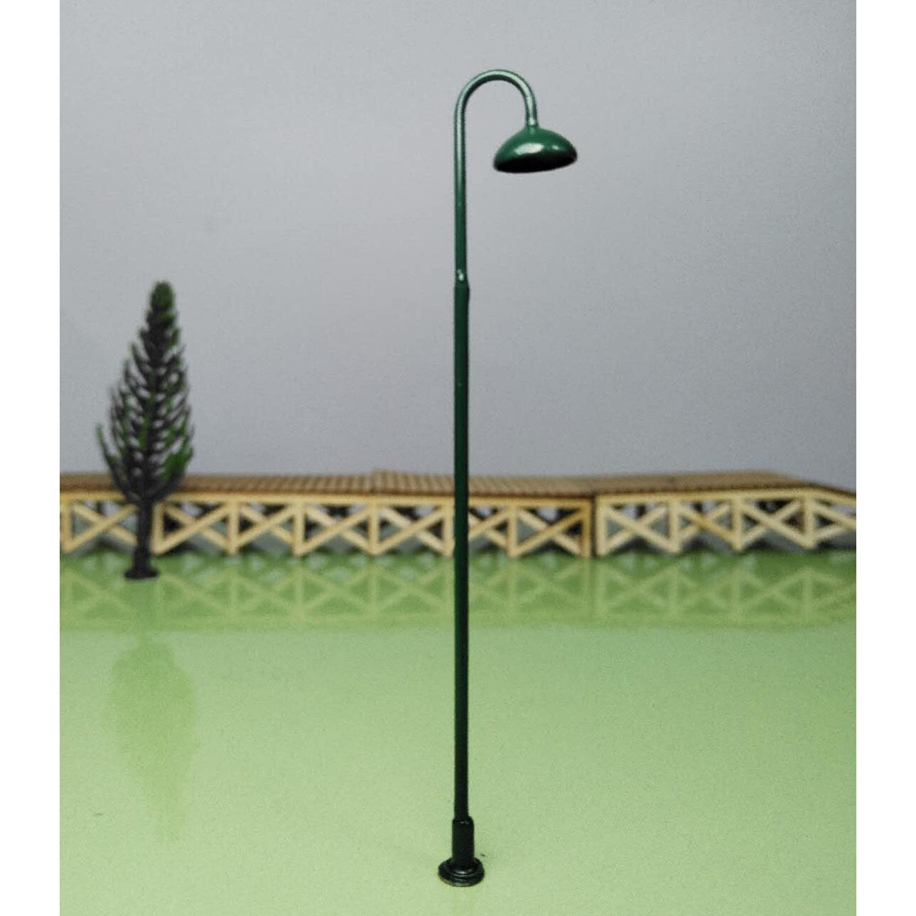 5 x O scale LED station light model train railroad street path lamp post #701BG