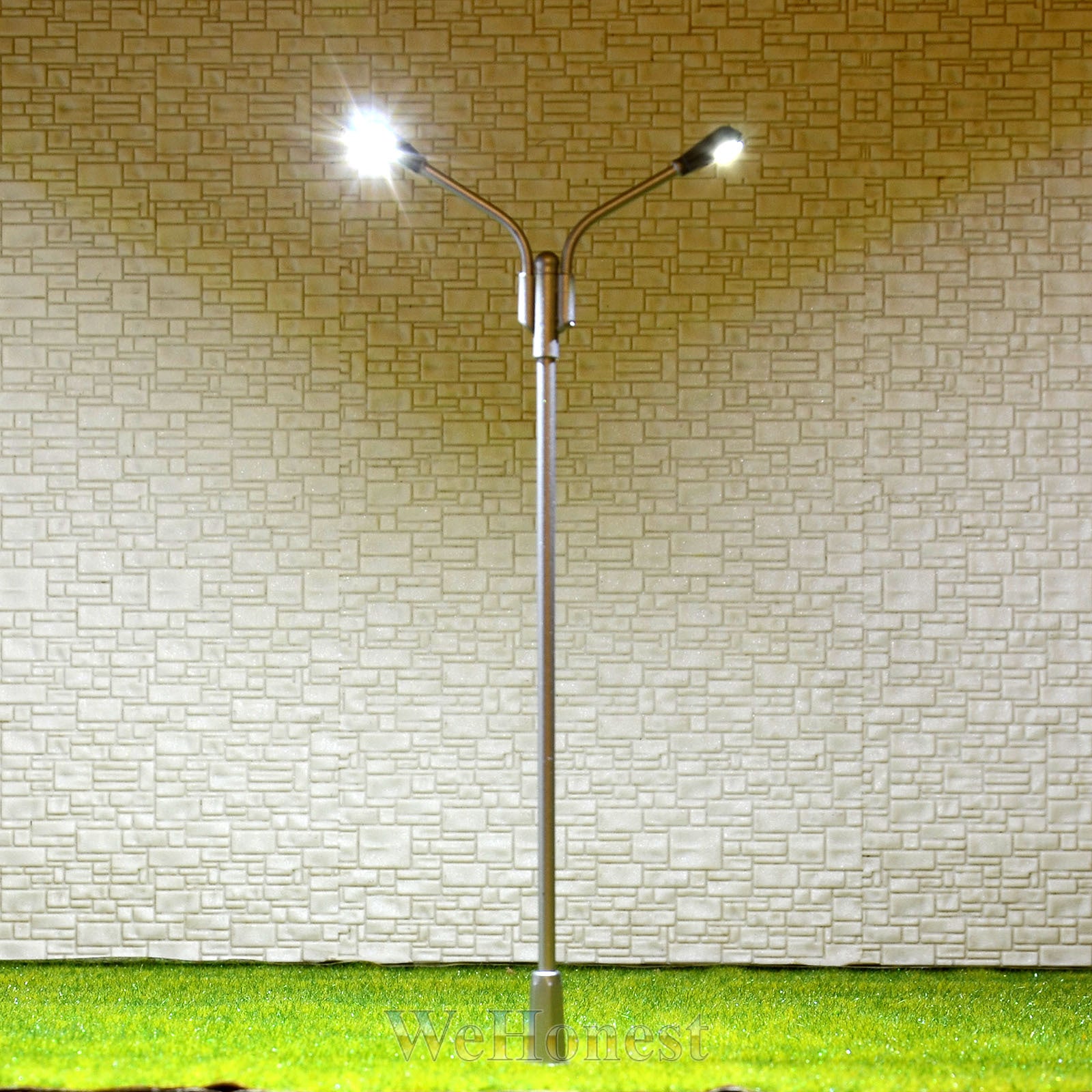 5 x O scale Model Railroad train Lamp posts Led street light Lamps YD140DC