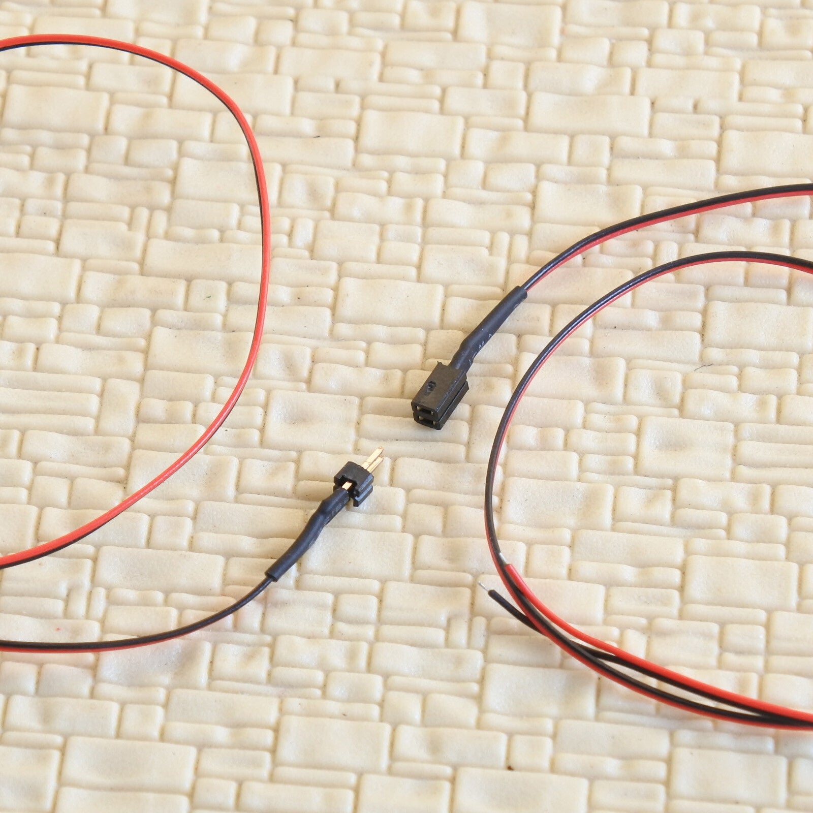 5 pairs wired combined 2 pins mini-plug and socket 1.27mm connectors super tiny