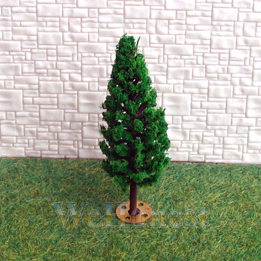 50 pcs Pine Trees Young Tree for HO or OO scale scenery Model Tree 68mm #C6823