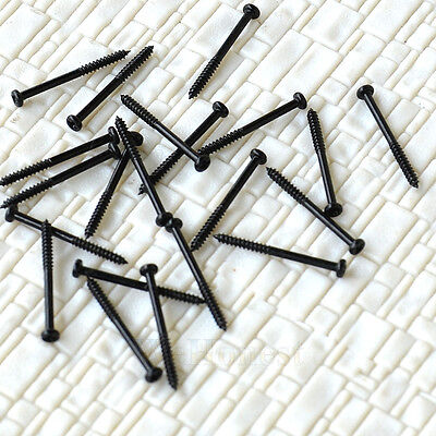 300 pcs 1.4mm x 16mm miniature Self Tapping Track Screws Mini Tiny Black Screws